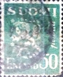 Stamps : Europe : Finland :  Intercambio 0,20 usd 50 p.  1932