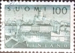 Stamps : Europe : Finland :  Intercambio 0,20  usd 100 m. 1958