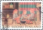 Stamps Finland -  Intercambio cxrf 0,25  usd 1,20 m. 1982