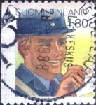 Stamps Finland -  Intercambio crxf 0,35  usd 1,80 m. 1988
