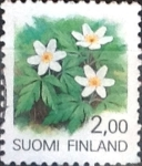 Stamps Finland -  Intercambio crxf 0,20  usd 2 m. 1990