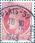 Sellos de Europa - Francia -  Intercambio 0,20  usd 1 franco 1945