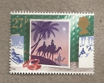 Stamps United Kingdom -  Navidades 1988