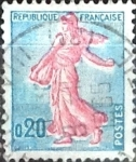 Stamps France -  Intercambio 0,20  usd 20 cent. 1960