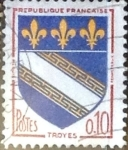 Stamps France -  Intercambio 0,20  usd 10 cent. 1963