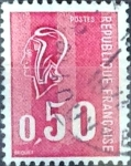 Stamps France -  Intercambio 0,20  usd 50 cent. 1971