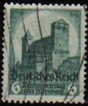 Stamps Germany -  DEUTSCHES REICH 1934 Scott442 Sello NURENBERG DIA DEL PARTIDO ALEMANIA Usado Michel 546 Yvert 511