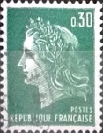 Stamps France -  Intercambio 0,20  usd 30 cent.  1969