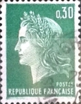 Stamps : Europe : France :  Intercambio 0,20  usd 30 cent.  1969