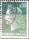 Stamps France -  Intercambio 0,20  usd 30 cent.  1969