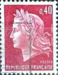 Stamps France -  Intercambio 0,20  usd 40 cent.  1969