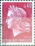 Stamps France -  Intercambio 0,20  usd 40 cent.  1969