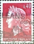 Sellos del Mundo : Europa : Francia : Intercambio 0,20  usd 40 cent.  1969