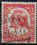 Sellos de Europa - Alemania -  DEUTSCHES REICH 1935 Scott447 SELLO Friedrich Von Schiller ALEMANIA Mitchel555 Yvert523
