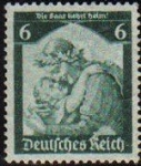 Stamps Germany -  DEUTSCHES REICH 1935 Scott449 SELLO Nuevo SAAR Bienvenidos a casa ALEMANIA Welcoming home Mitchel566
