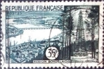 Stamps France -  Intercambio 1,10 usd 35 francos 1957