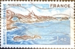 Stamps France -  Intercambio 0,30 usd 1,40 francos 1976