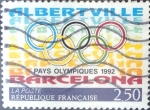 Stamps France -  Intercambio jxn 0,35 usd 2,50 francos 1992