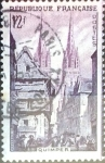 Stamps France -  Intercambio 0,20 usd 12 francos 1954