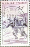 Stamps France -  Intercambio cxrf 0,20 usd 50 francos 1956