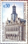 Stamps : Europe : France :  Intercambio 0,20 usd 50 francos 1967
