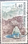 Stamps France -  Intercambio 0,20 usd 1,40 francos 1971