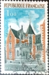 Stamps France -  Intercambio 0,20 usd 1,00 francos 1973