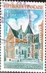 Stamps France -  Intercambio 0,20 usd 1,00 francos 1973