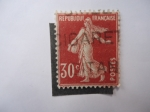 Stamps France -  semeuse camee Grasse.
