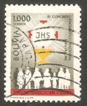 Sellos de America - Bolivia -  420 - IV Congreso Eucarístico Nacional