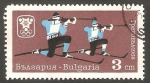 Stamps Bulgaria -   1552 - Olimpiadas de invierno de Grenoble