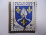 Stamps France -  Saintonge - Escudo.