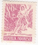 Stamps Indonesia -  Indígena
