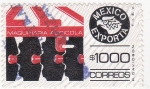 Stamps Mexico -  México exporta maquinaria agrícola