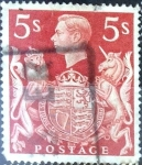 Stamps United Kingdom -  Intercambio 2,25 usd 5 sh. 1939