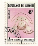 Stamps Djibouti -  Arte local. Collar