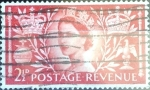 Stamps United Kingdom -  Intercambio 0,25 usd 2,5 p. 1953