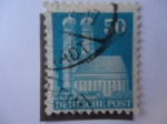 Stamps Germany -  La Frauenkirche - Munich
