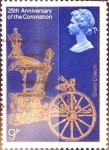 Stamps United Kingdom -  Intercambio 0,25 usd 9 p. 1978