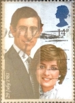 Stamps United Kingdom -  Intercambio 0,40 usd 14 p. 1981