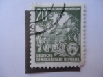 Stamps Germany -  Casa de Reposo de Bach .