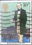 Stamps United Kingdom -  Intercambio 0,25 usd 10 p. 1979