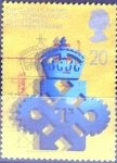 Stamps United Kingdom -  Intercambio 0,45 usd 20 p. 1990