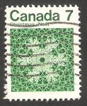 Stamps Canada -  466 - Navidad, Copos de nieve