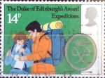 Stamps United Kingdom -  Intercambio 0,25 usd 14 p. 1981