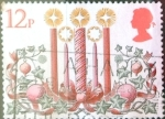Stamps United Kingdom -  Intercambio 0,30 usd 12 p. 1980