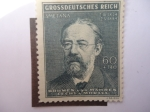 Sellos de Europa - Alemania -  Smetana-Compositor - Grossdeutsches Reich - 1824-1824