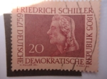 Stamps Germany -  Feiedrich Schiller 1759-1805