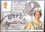 Stamps United Kingdom -  Intercambio jxi 0,60 usd 22 p. 1987