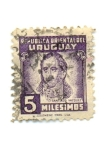 Stamps Uruguay -  PRÓCERES